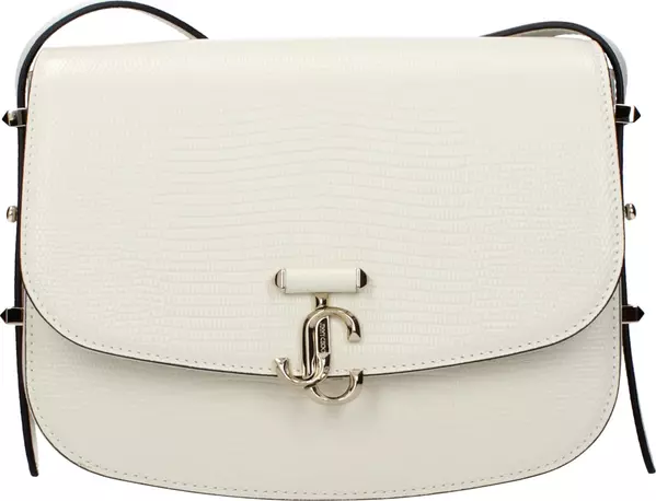White Leather Crossbody Bag