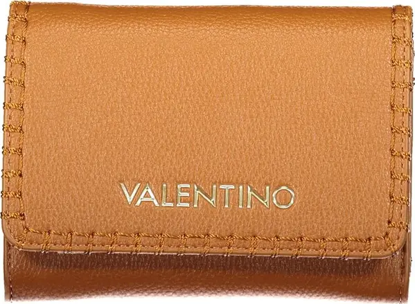 Brown Polyurethane Womens Wallet