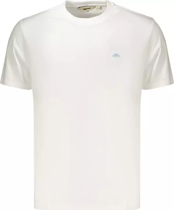 White Cotton Men's T-Shirt