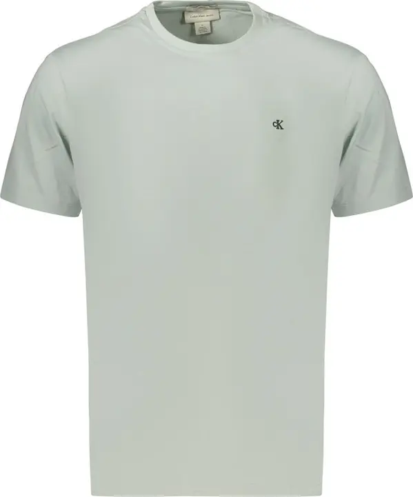 Green Cotton Men's T-Shirt
