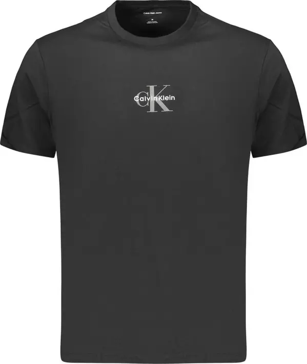 Black Cotton Men's T-Shirt