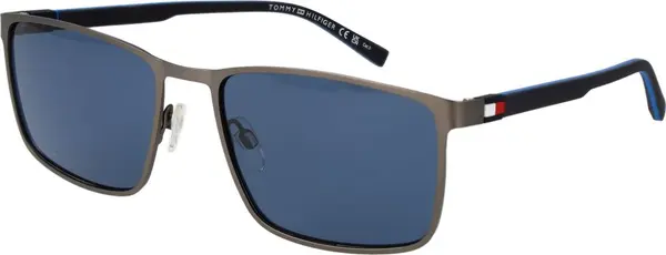 Gray Metal Sunglasses