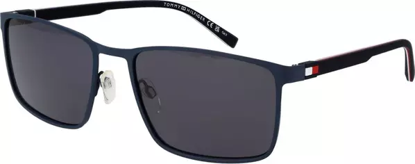Blue Metal Sunglasses