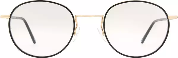 Black Metal Glasses (Frames)