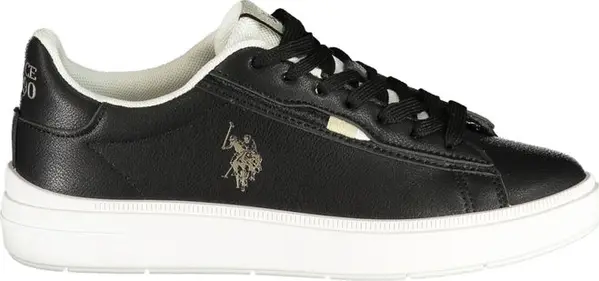 Nero Polyurethane Women's Sneaker