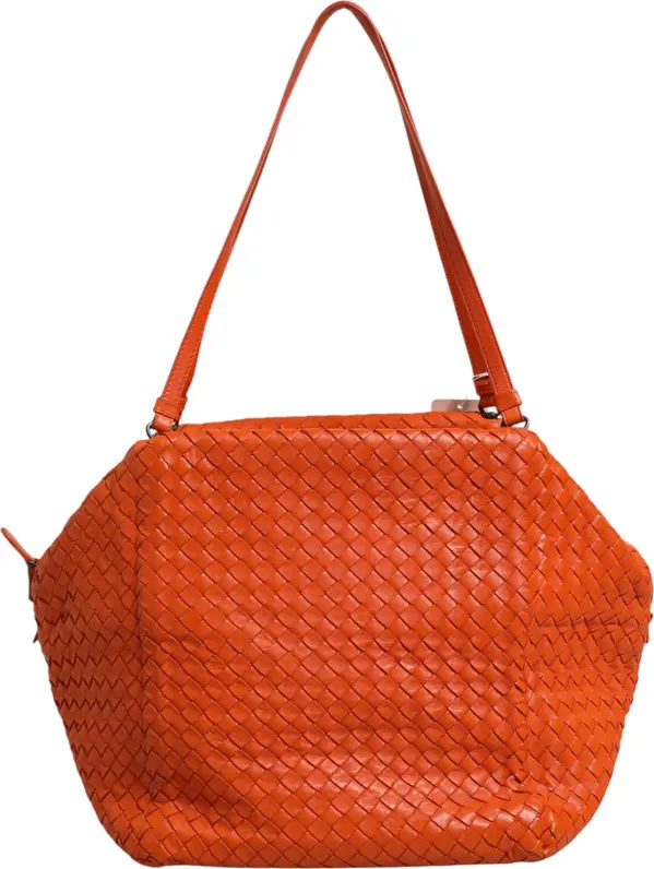 Intrecciato Nappa Leather Cube Bag