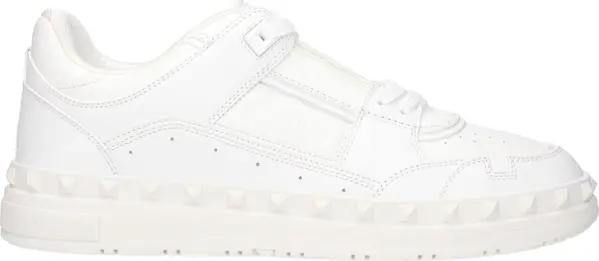 White Leather Sneakers