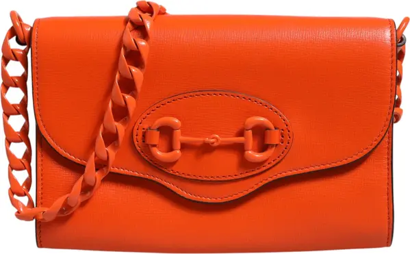 Horsebit 1955 Enamel Mini Shoulder Bag