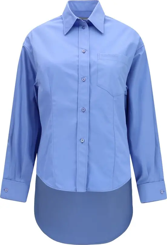 Blue Cotton Shirt