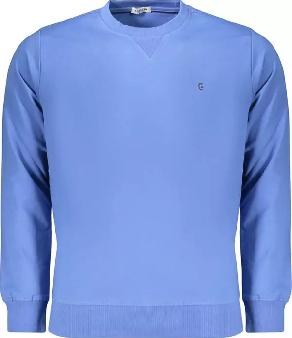 Blue Cotton Men's Sweatshirt