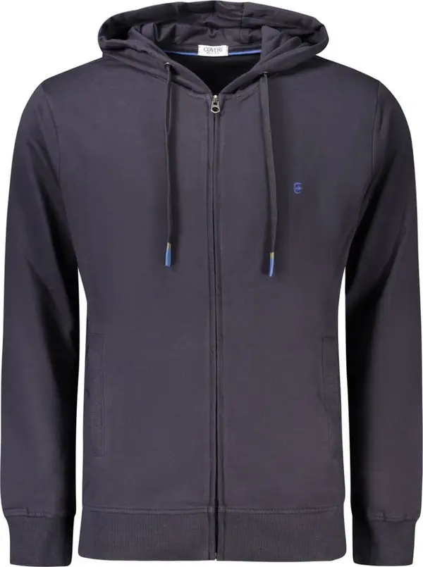 Blue Cotton Men's Sweatshirt
