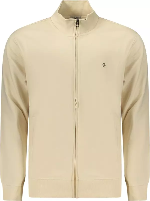 Beige Cotton Men's Sweatshirt