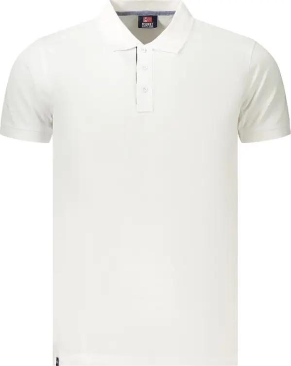 White Cotton Men's Polo Shirt