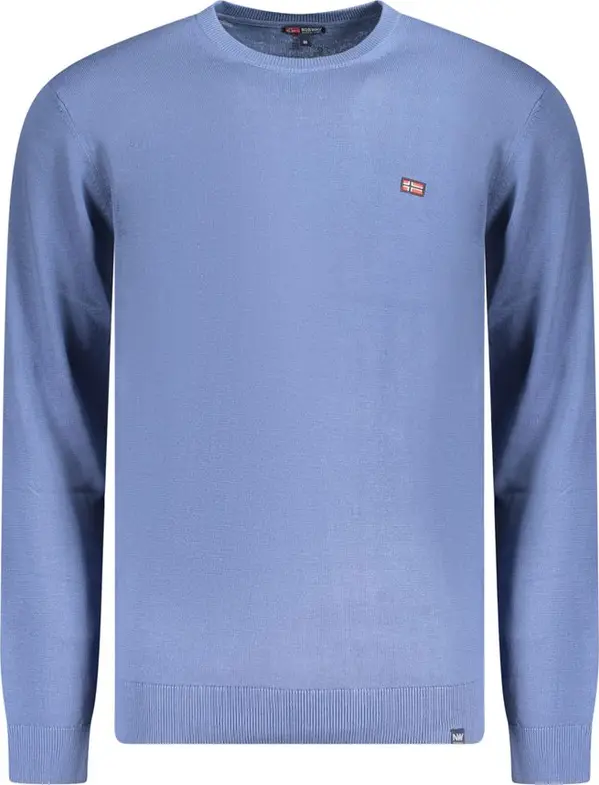 Blue Cotton Men's Shirt