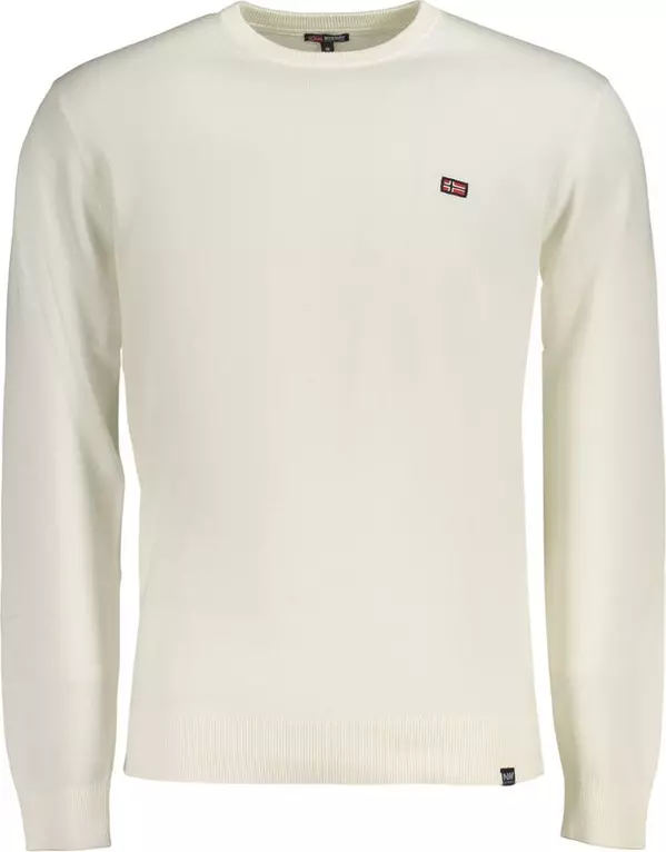 Bianco Cotton Men's Maglia