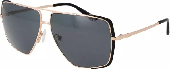 Rose Gold Metal Sunglasses
