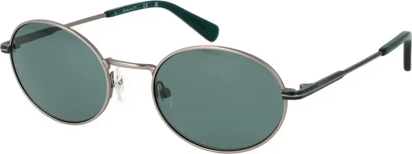 Gray Metal Sunglasses