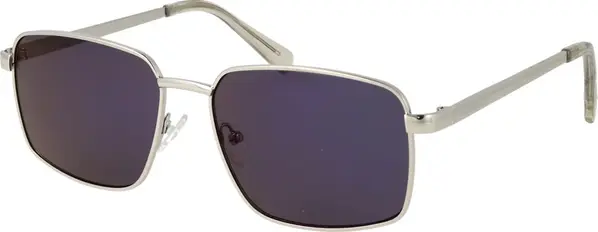 Silver Metal Sunglasses