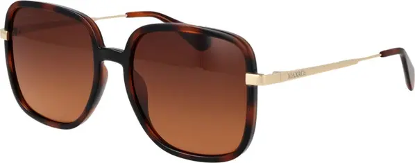 Brown Plastic Sunglasses