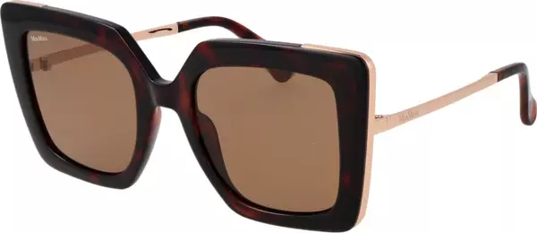 Brown Plastic Sunglasses