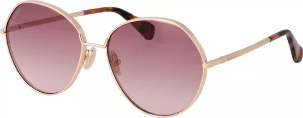 Rose Gold Metal Sunglasses