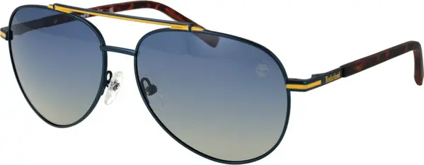 Blue Metal Sunglasses