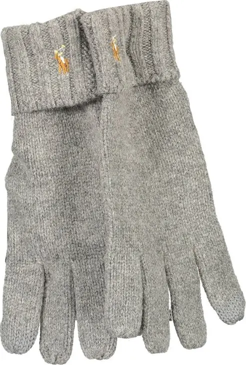 Gray Wool Men's Glove