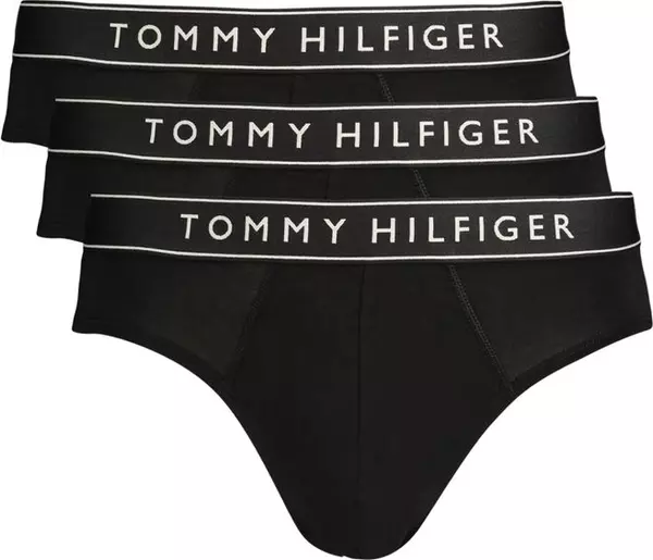 Black Cotton Men's Brief