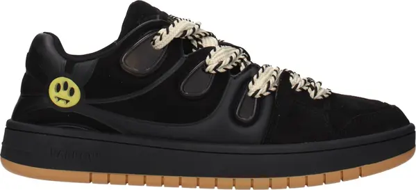 Black Leather Sneakers