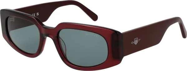 Burgundy Acetate Sunglasses