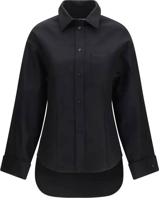 Black Cotton Shirt
