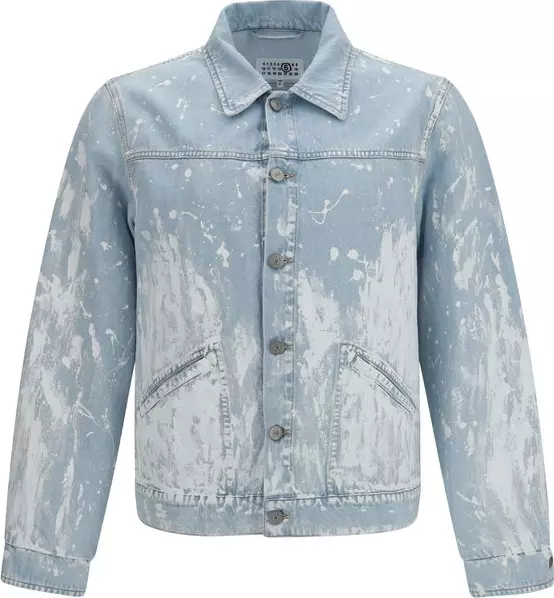 Blue Cotton Denim Jacket