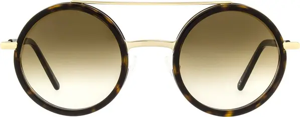 Brown Metal & Plastic Glasses (Frames)