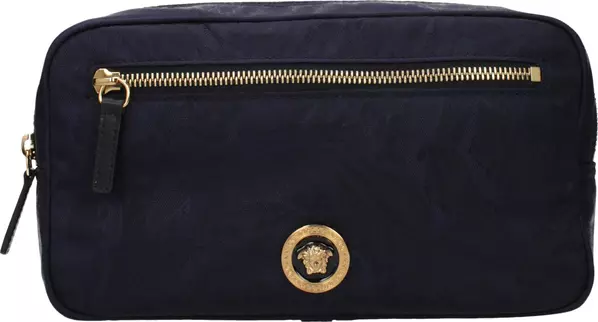 Blue Fabric Backpack