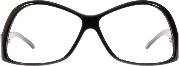 Black Acetate Glasses (Frames)