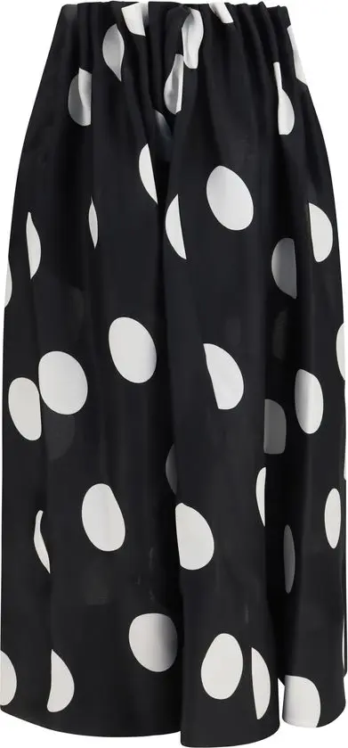 Black Silk Skirt