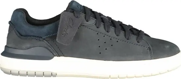 Blue Polyester Men's Sneaker