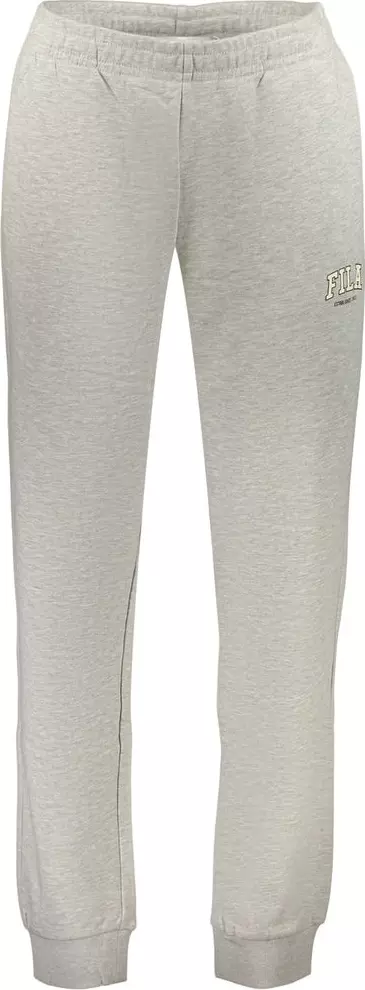 Gray Cotton Men's Trousers