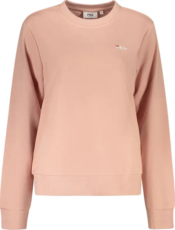 Pink Cotton Women's Sweatshirt