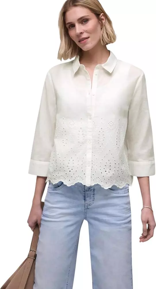 White Cotton Blouse