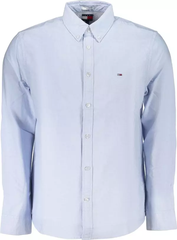 Azzurro Cotton Men's Shirt