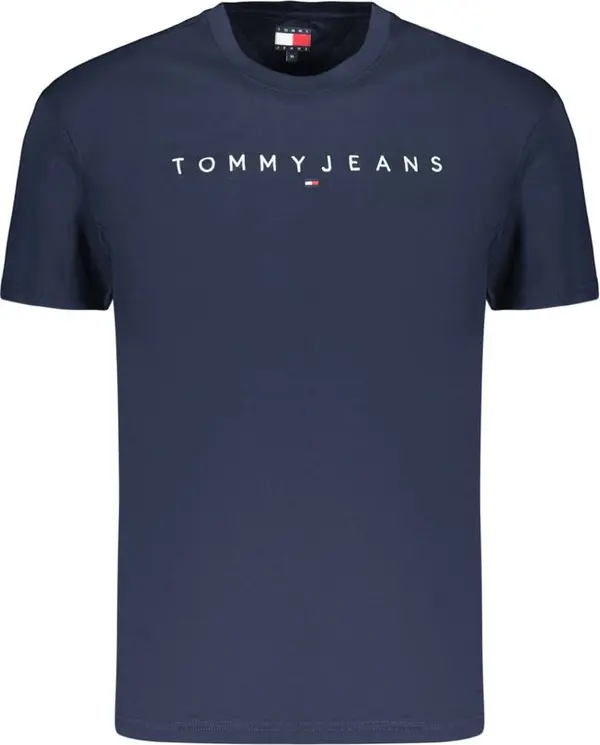 Blue Cotton Men's T-Shirt
