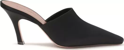 Black Silk Sandals
