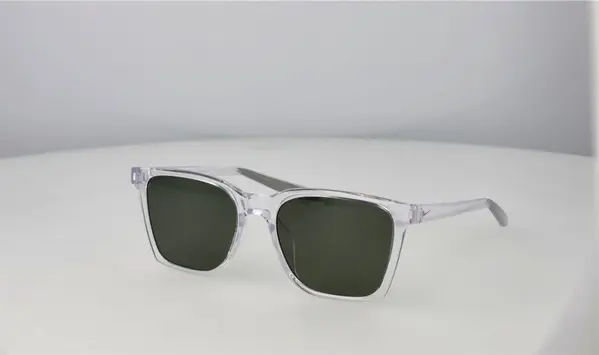 Transparent Plastic Sunglasses