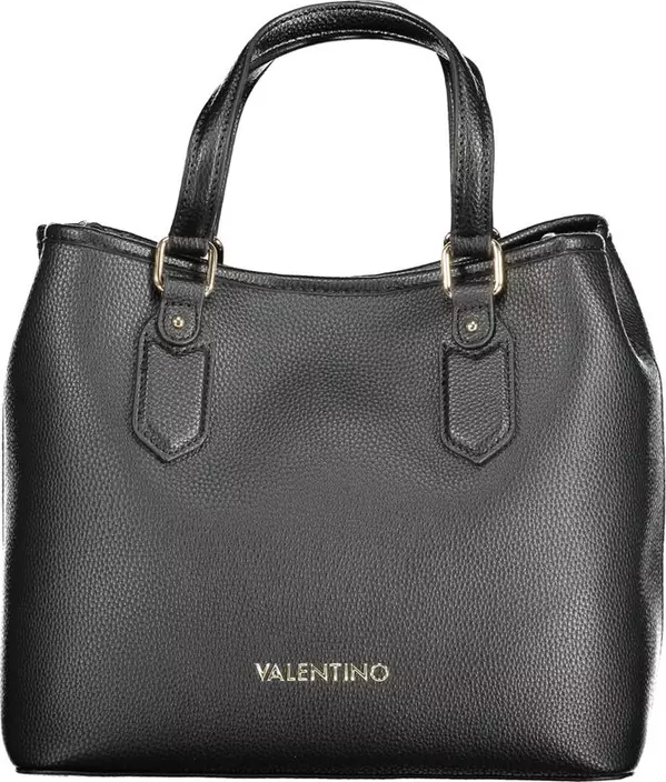 Nero Polyurethane Women Handbag