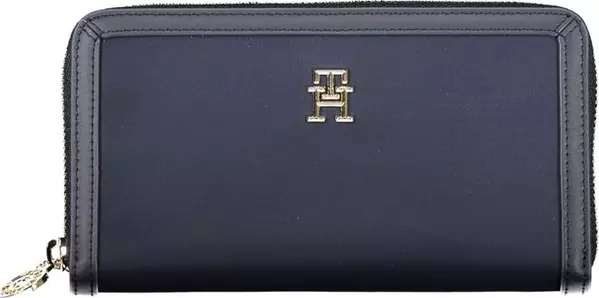 Blu Polyester Women Wallet