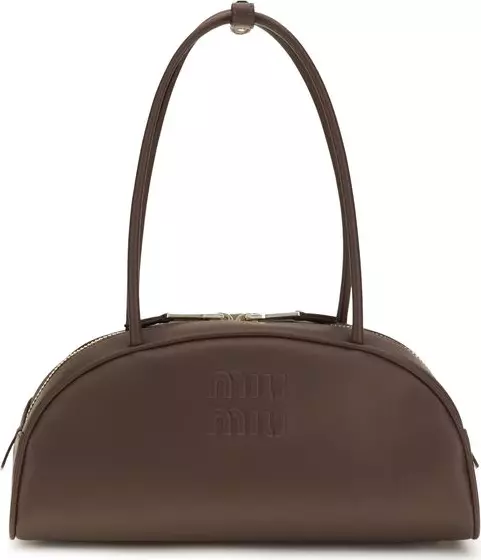 Brown Calf Leather Bos Taurus Shoulder Bag