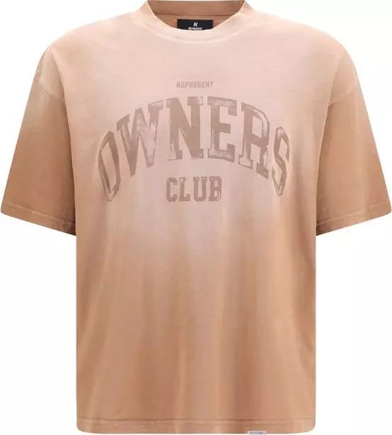 Brown Cotton T-Shirt