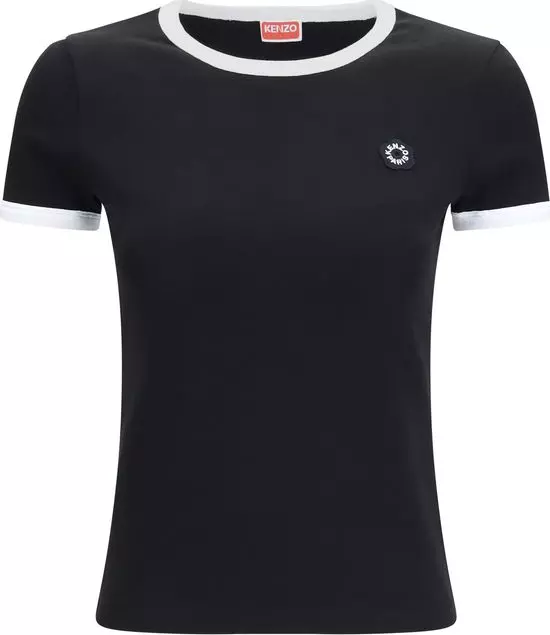 Black Cotton T-Shirt
