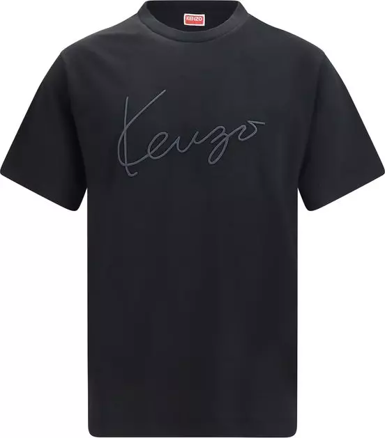 Black Cotton T-Shirt